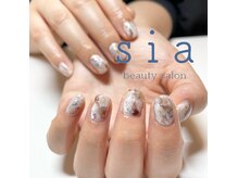 シア(sia)の雰囲気（上品~個性派まで可愛いハイセンスなデザインが充実【ネイル】）