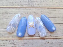 ブランロール 中目黒店(Blanl'or)/大理石風ネイル