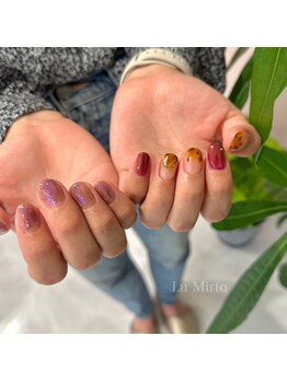 ル ミルト(Lu Mirto)/ニュアンスネイル/お任せネイル