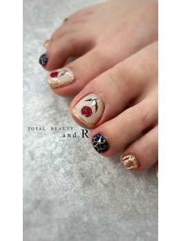アンド アール(and.R)/バラフットネイル