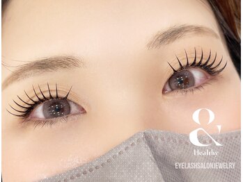 アイラッシュサロン ジュエリー(JEWELRY)/アンドヘルシー×フラット140本