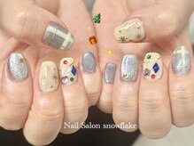 スノーフレーク(Snowflake)/クリスマスデザインコース☆