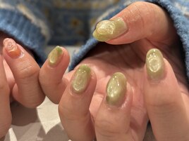 ぷっくりミントカラーマグネット