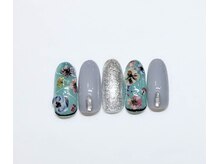 エトワール 大垣店(Etoile)/秋×フラワーネイル