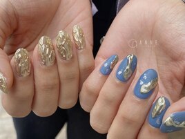 (パラジェル】gold × Blue