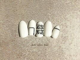 手書きロゴネイル