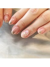 ネイルサロン イントゥ(into_)/定額アート　　桜ネイル