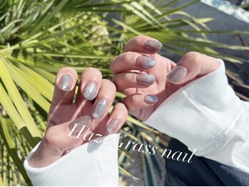 ハズグラスネイル(Haze Grass nail)/マグネットネイル