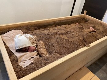 酵素風呂 めぐみ/うつ伏せも気持ち良いですよ