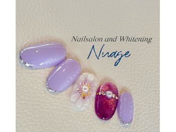 ヌアージュ(Nuage)/【ぷっくりお花ネイル】6600円♪