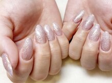 ウープスネイル 盛岡カワトク店(OopsNAIL)/スカルプ×フラッシュラメプラス