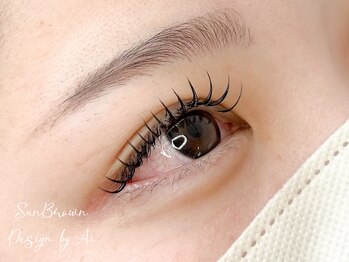 サンブラウン(SUN BROWN)/LED extension design by Ai