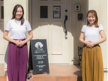 アロマ アンド ドライヘッドスパ 至福のひととき/店舗入口看板