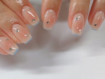 ビートゥーネイル 梅田(B to Nail)/持ち込み/コーラルオレンジ