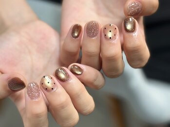 ココ(Coco)の写真/カウンセリング×技術力に自信あり♪デザイン,爪の形や長さ等とことん相談できるから初めての方にオススメ!