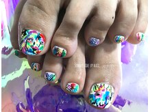 サニーサイドアップ ネイル(Sunny SideUp nail)/Jangle pop art