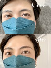 カーム(calm)/【ビフォーアフター】アイブロウ