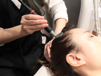 スマイルミー/眼精疲労には頭皮インディバが◎