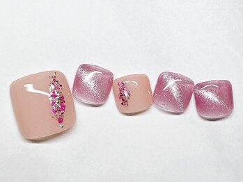 WRネイルズ(WR Nails)/【FOOT】持ち込みアート90分