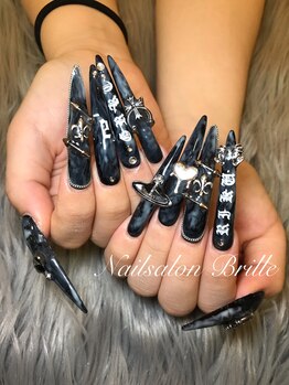 エスフィーネイルサロン ブリーユ(Esfy nailsalon Brille)/マーブルネイル