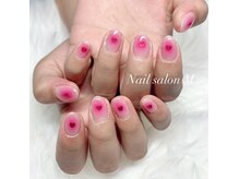 ネイルサロン M/持ち込みデザイン　8640円