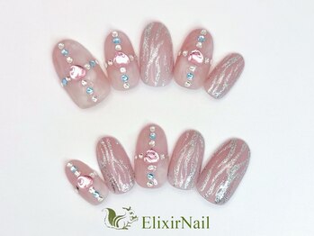 エリクサーネイル 池袋(Elixir Nail)/定額cやり放題/クーポン使用