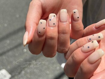 BLabo eyelash&nail 鹿児島中央駅店【まつげパーマ/眉毛/マツエク/ネイル】/シンプル持ち込み