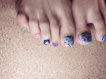 ピピランチェ(PIPIRANCHE)/個性派フットネイル