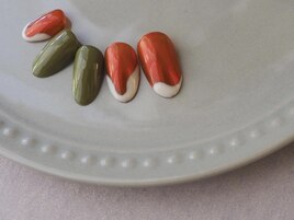 ニュアンスネイル　ミラーネイル