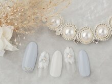 サロン ドゥ ル シエル(salon de Le ciel)/お花パール*ホワイトオパール