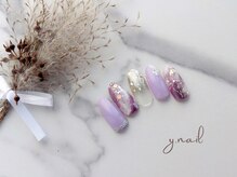 ワイネイル(Y.nail)/パープルニュアンス