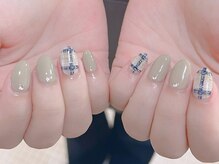 バーロ ビューティールーム(Balo Beauty Room)/チェックネイル　三軒茶屋