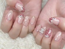 ネイルアンドアイラッシュサロン エスポアール(nail&eyelash salon espoir)/ツイード　キルティング　