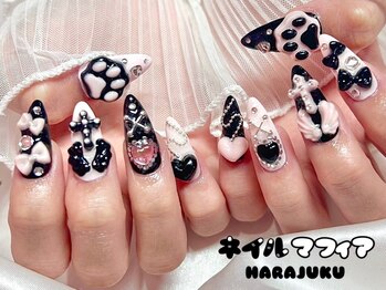 ネイルマフィア 原宿(NAIL MAFIA)/量産/地雷/y2k/ゴテゴテ