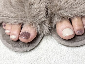 リンク(LINK)/フラッシュ×粒子入りワンカラー