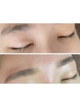 アイブロウメニューがあるサロン