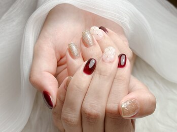 キルティングネイル 6980円