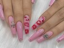 リップネイル / バレンタイン
