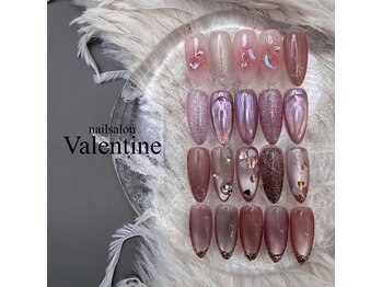 ネイルサロン ヴァレンタイン(nailsalon Valentine)/9500円うるちゅるネイル