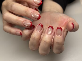 フレンチネイル マグネット変更
