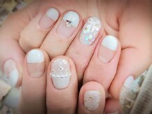 ネイルエルーシェ 立川店(Nail Ercher)/上品フレンチネイル