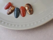 ラ フルール(La Fleur)/ニュアンスネイル　ミラーネイル