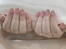 ルレーブ(LE REVE)/ミラーフレンチネイル