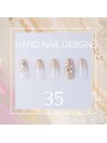 Hand nail design 35