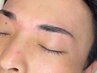 《メンズ限定》眉を整えて垢抜けメニュー【眉毛スタイリング(wax脱毛)】¥5100