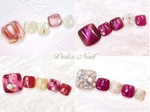 ネイルサロン ドルチェネイル 柏店(Dolce.Nail)/フットデザインコース☆足湯付き