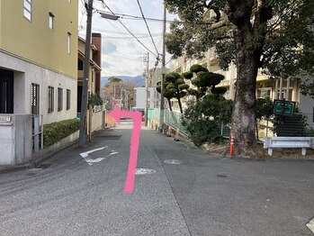 サクランボ(SAKURAMBO)/駐輪場案内　行き方　２