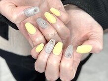 トゥートゥー(TOUTOU)/黄x銀xVカット