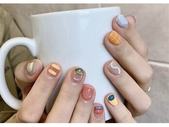 ネイルサロン ジェイ(Nail Salon J)/カラーフル/デコボコ/可愛い系