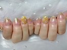 ホロフラワー　小花　イエロー